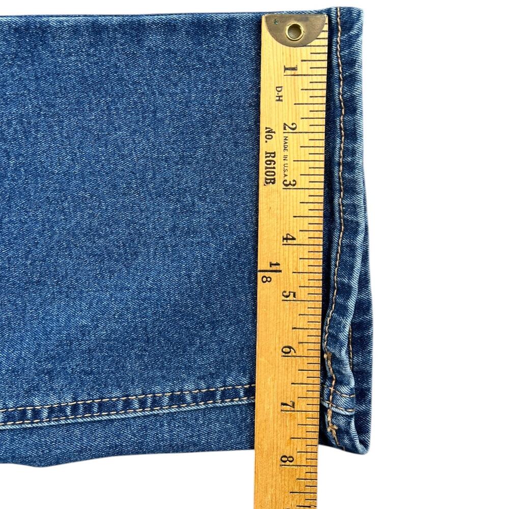 Frye Straight Leg Jeans Medium Wash Stretch Denim - 14 - Picture 6 of 9